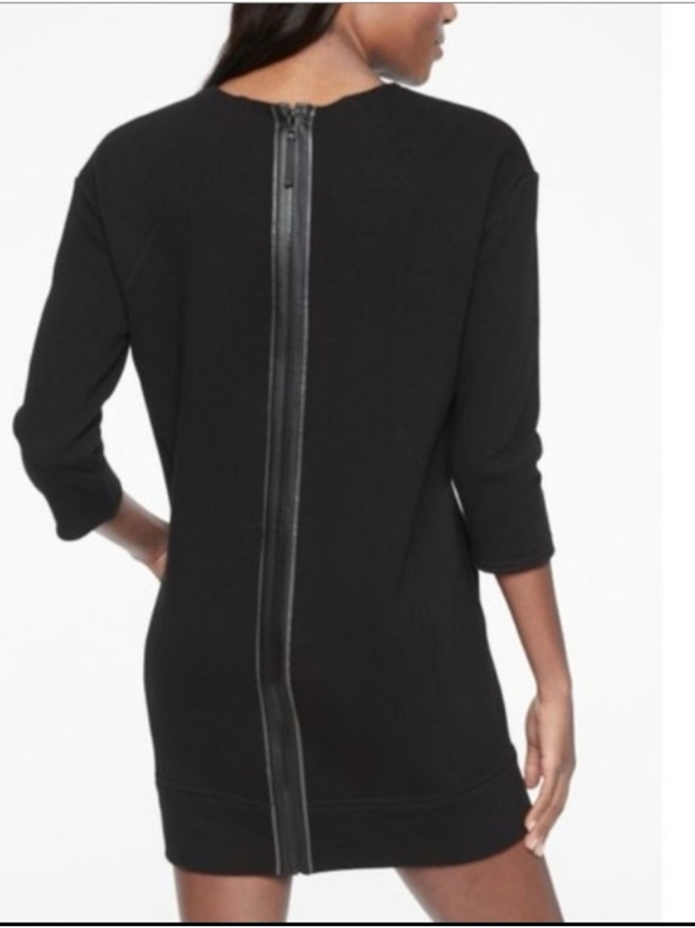 Athleta | Cozy Karma Exposed Zipper Dress